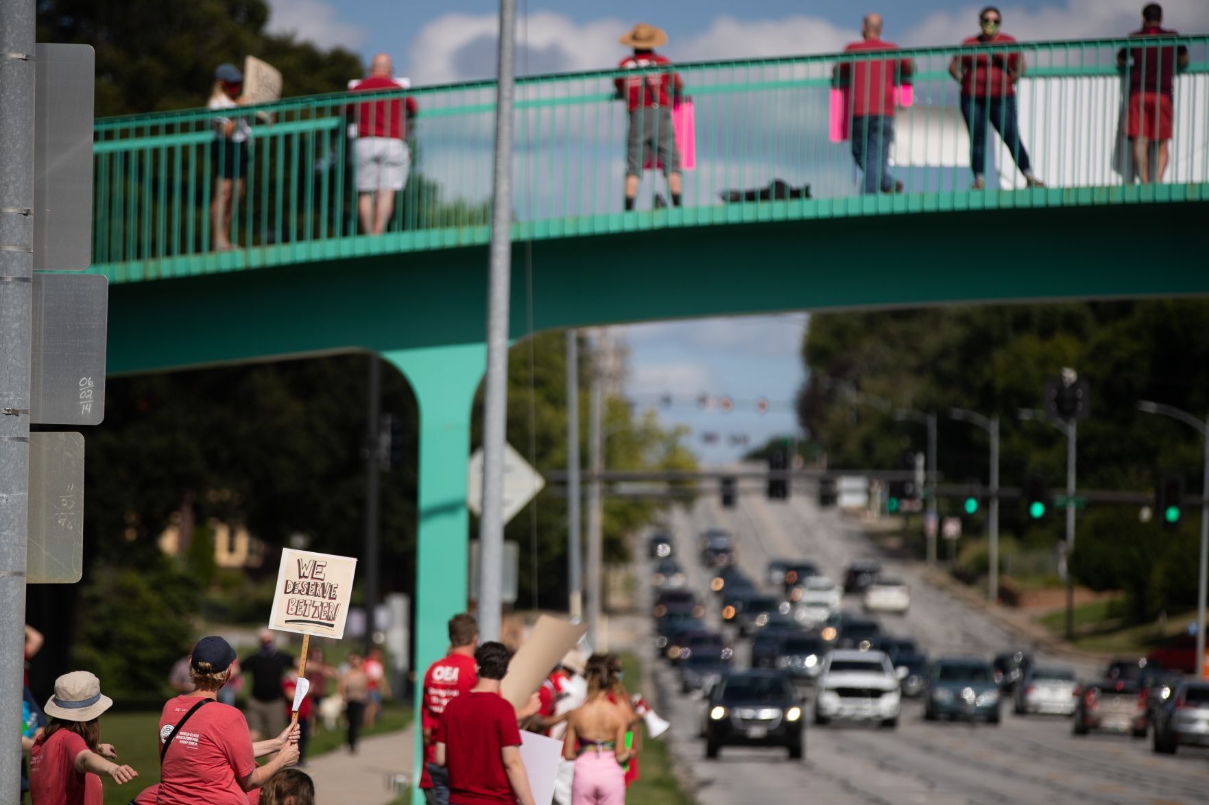 Educators Mask Mandate Protest